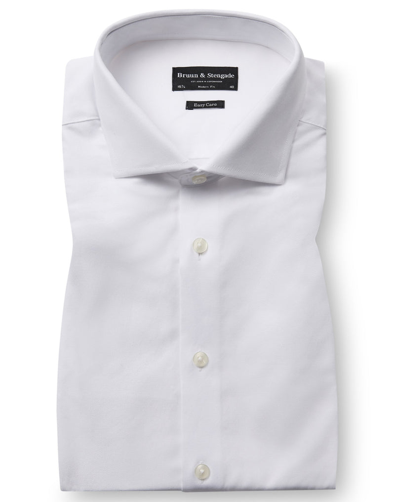 BS Schlotterbeck Modern Fit Skjorte - White