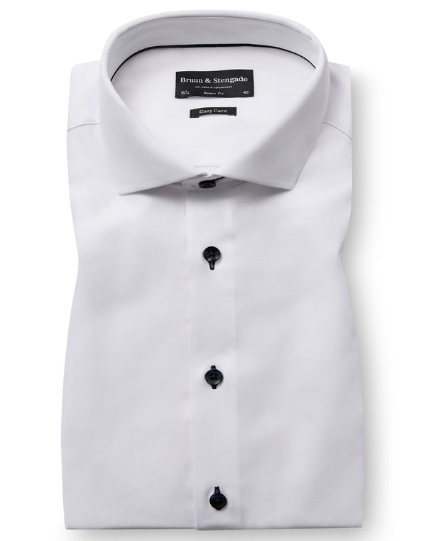 BS Kehrer Modern Fit Skjorte - White