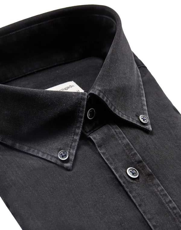 BS Middlecoff Casual Slim Fit Skjorte - Black