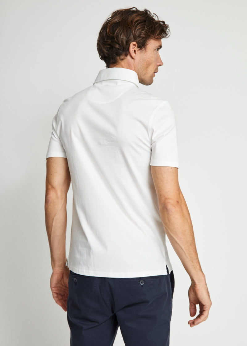 BS Cayo Regular Fit Polo - White