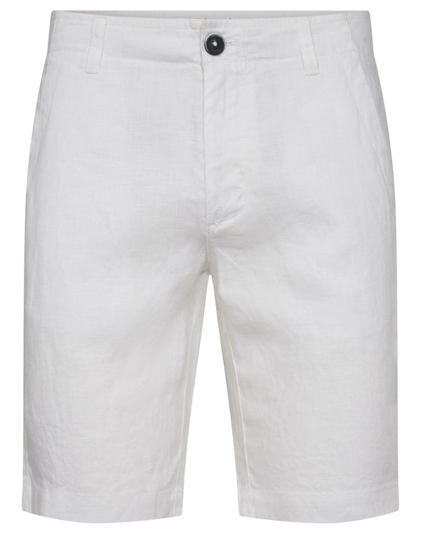 BS Abel Regular Fit Shorts - White