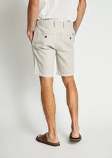 BS Buris Regular Fit Shorts - Beige/White