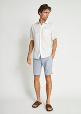 BS Buris Regular Fit Shorts - Navy/White