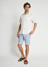BS Bertil Regular Fit Shorts - Blue/White