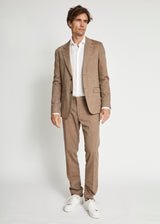 BS Pollino Classic Fit Suit Bukser - Brown