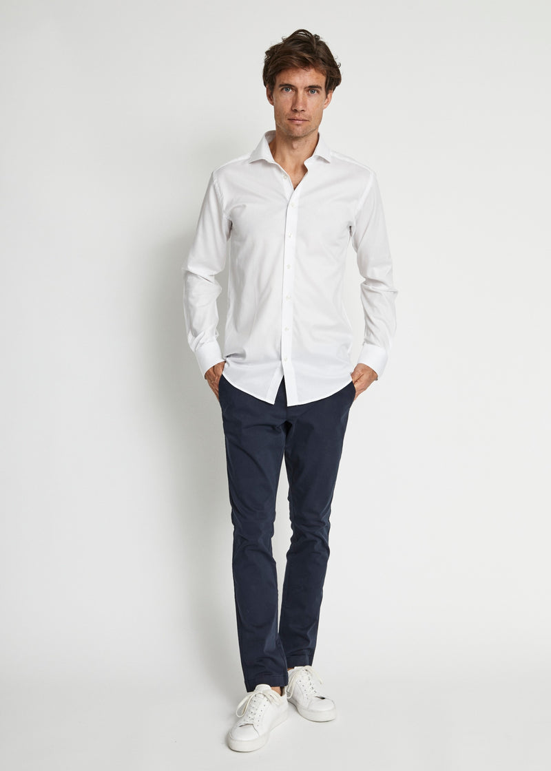 BS Vick Modern Fit Skjorte - White