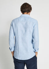 BS Perth Casual Slim Fit Skjorte - Light Blue
