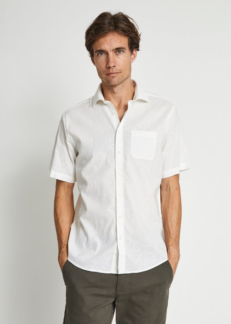 BS Lott Casual Modern Fit Skjorte - White