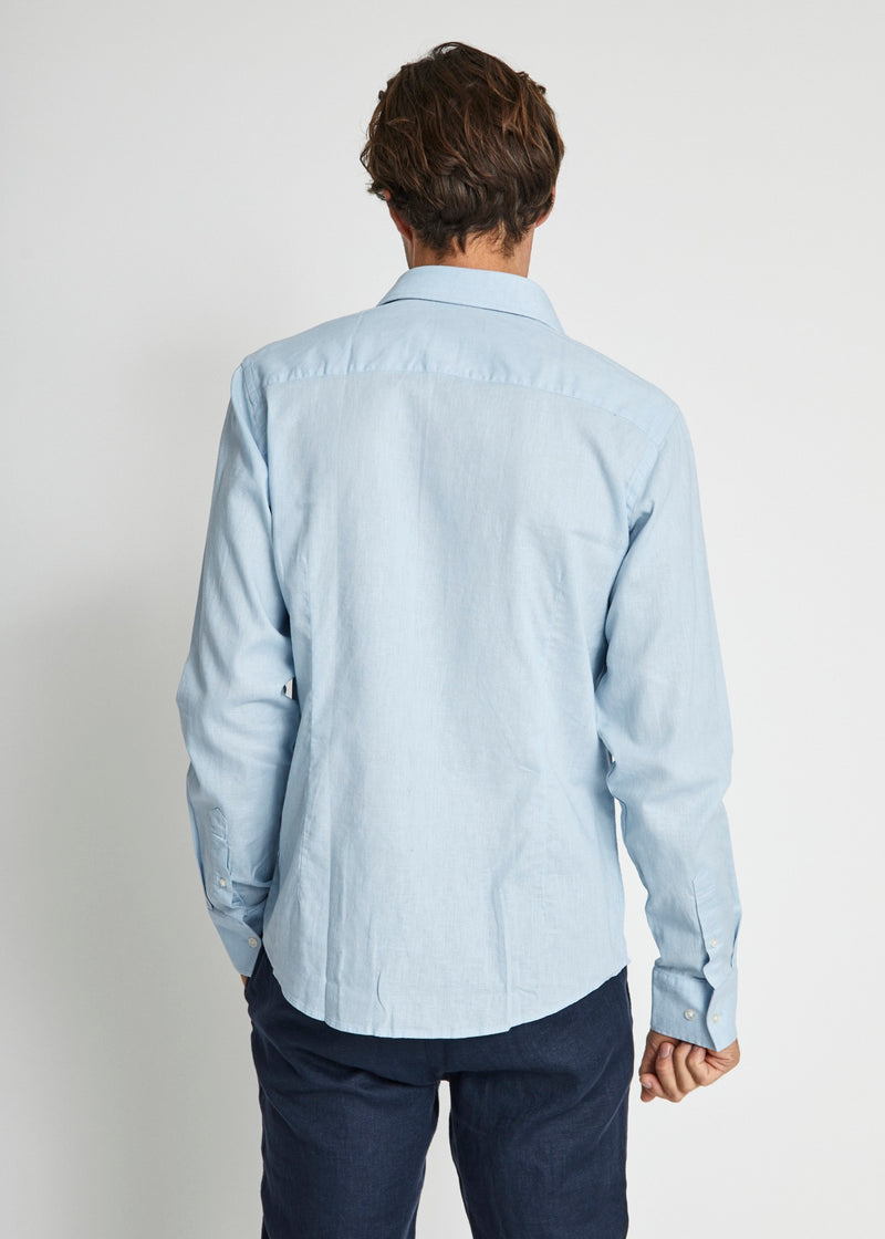 BS Butkus Casual Modern Fit Skjorte - Light Blue