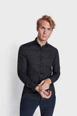 BS Donatello Super Slim Fit Skjorte - Black