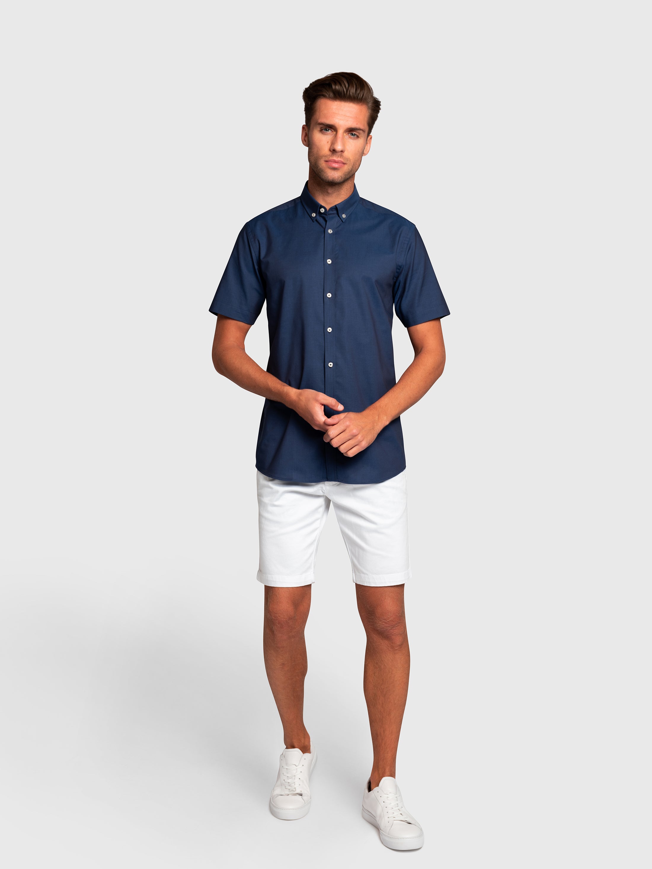 BS Kenneth Modern Fit Skjorta Dark Blue