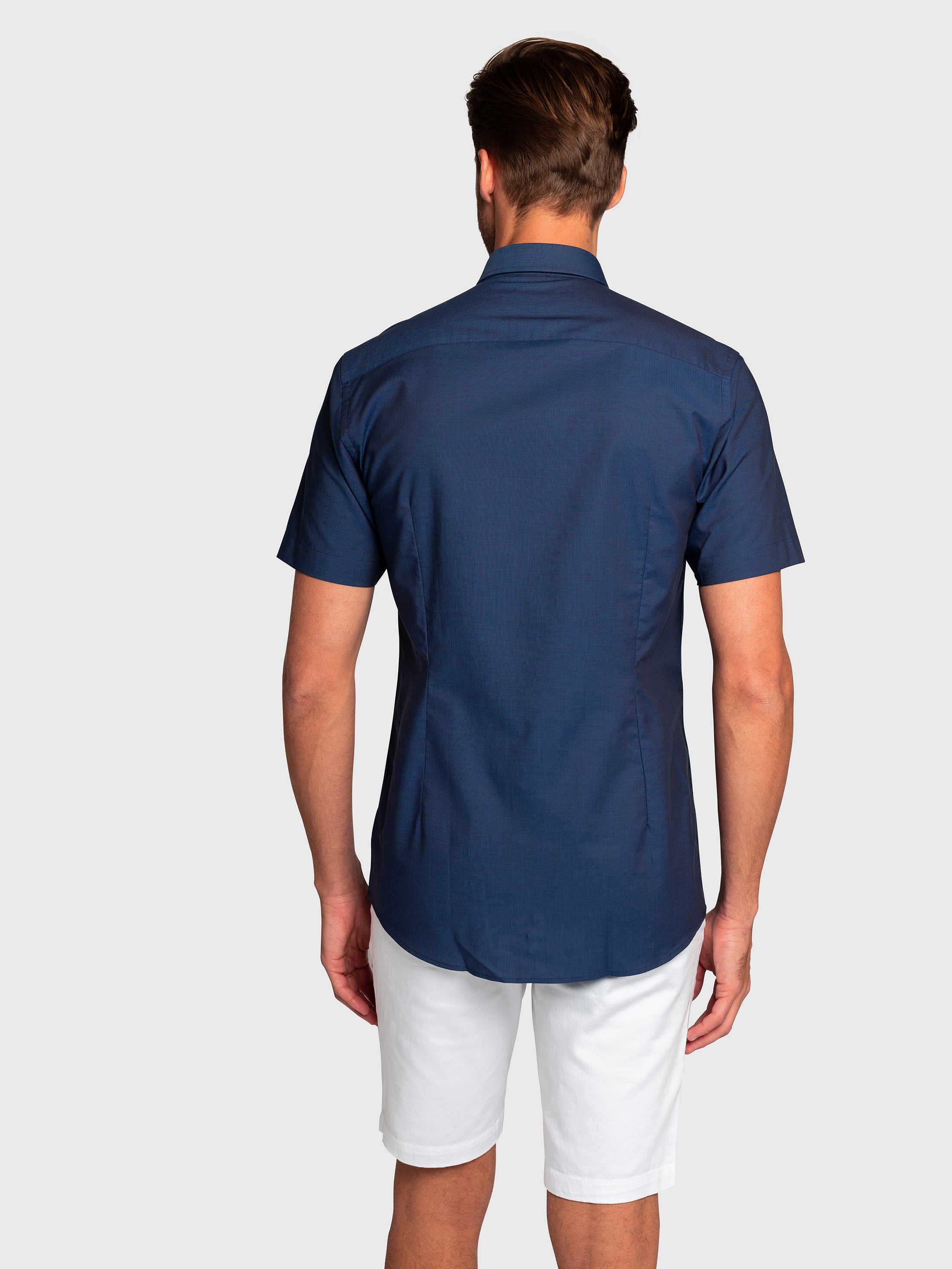 BS Kenneth Modern Fit Skjorta Dark Blue