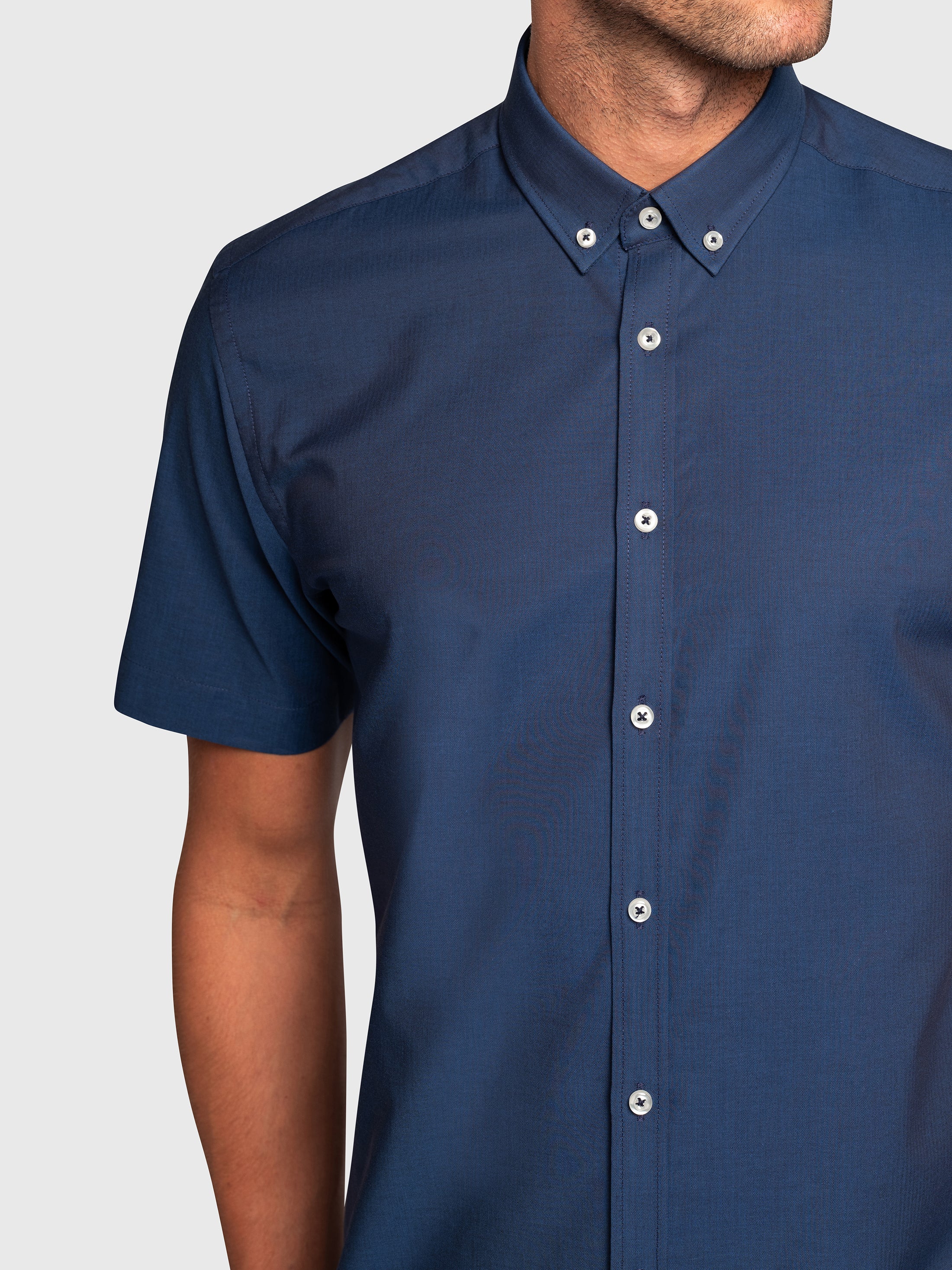 BS Kenneth Modern Fit Skjorta Dark Blue