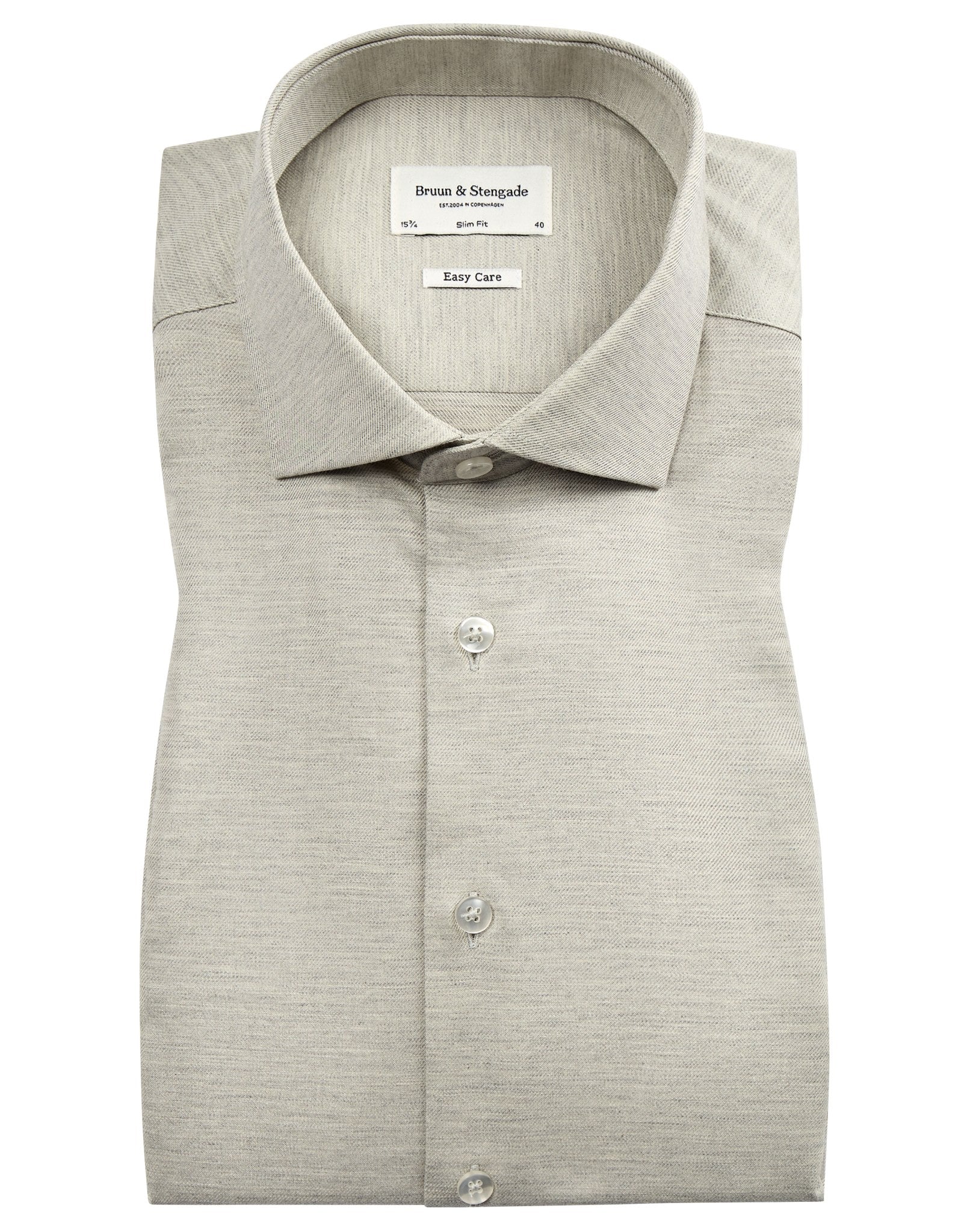 BS Nick slim fit Skjorte - Kit