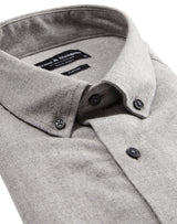 BS Oslo casual modern fit Skjorte - Light Grey