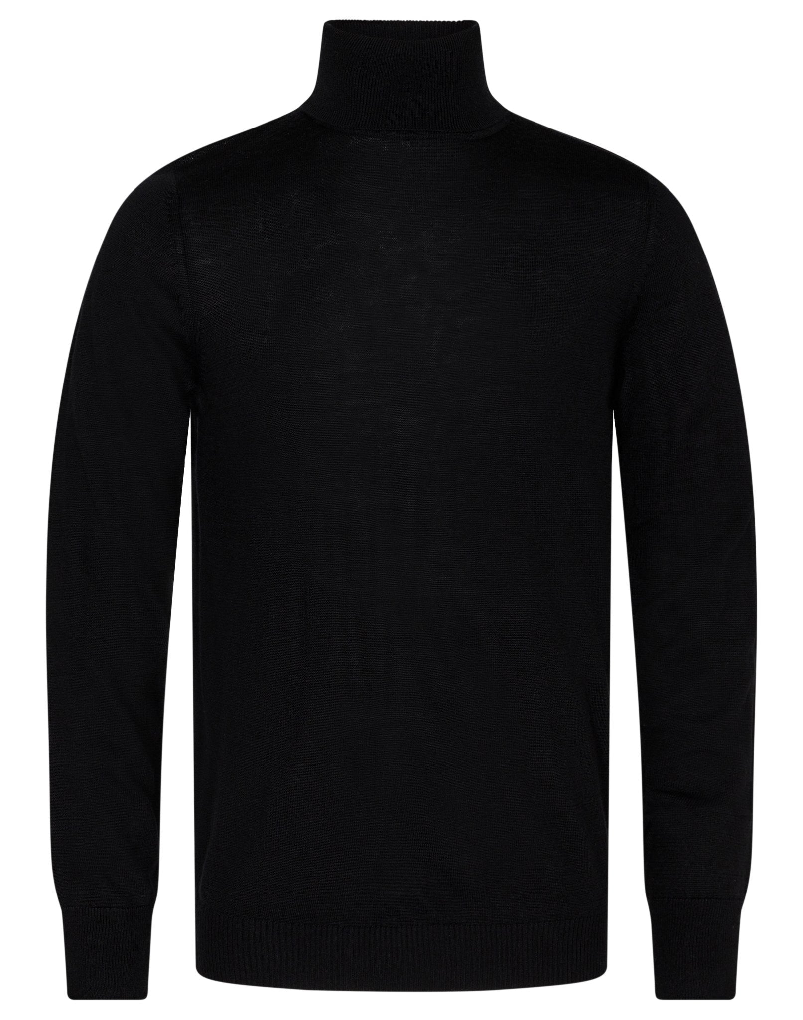 BS Saturn regular fit Stickad tröja - Black