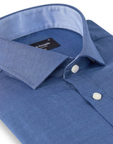 BS Beech Modern Fit Skjorte - Dark Blue