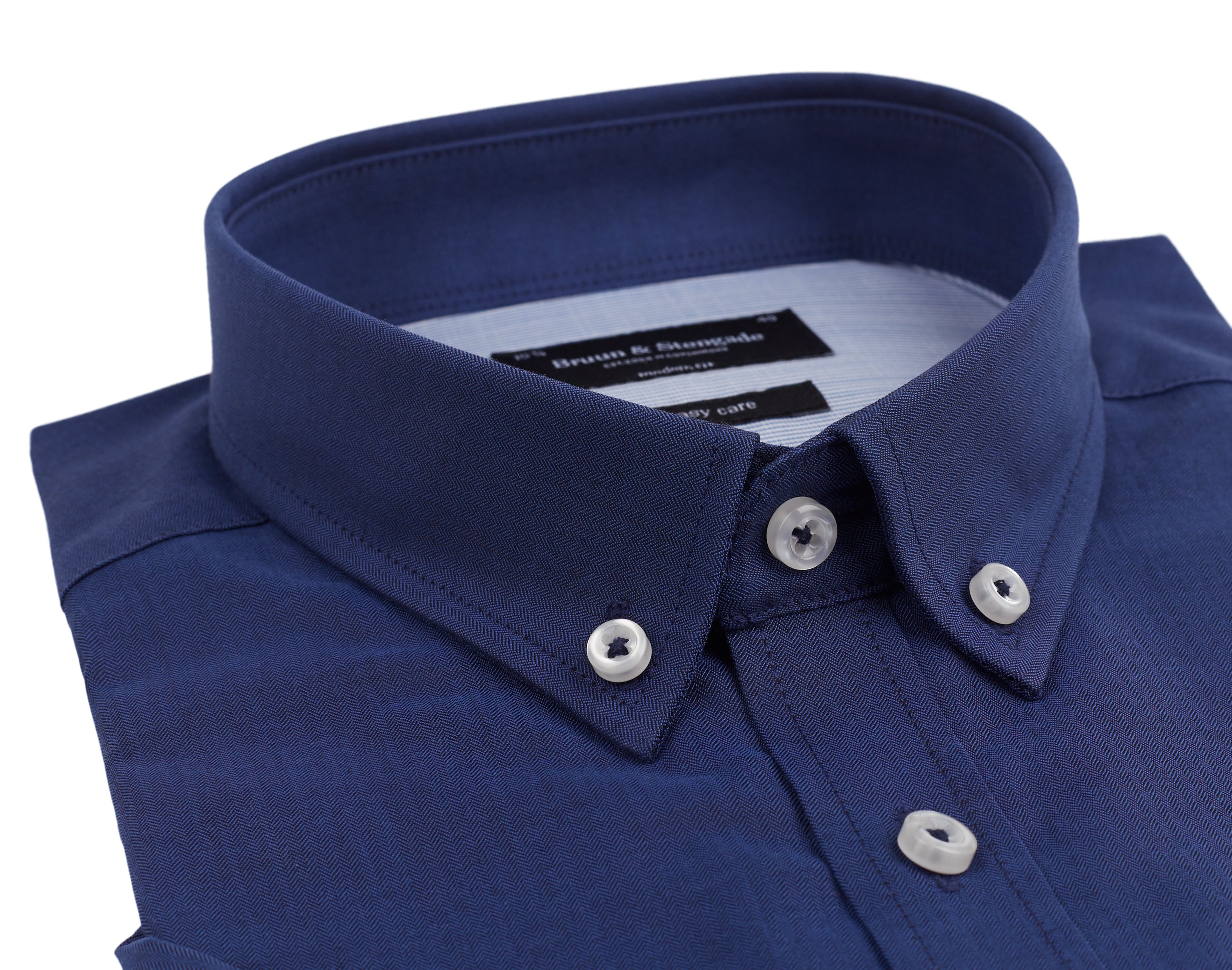 BS Kenneth Modern Fit Skjorta Dark Blue