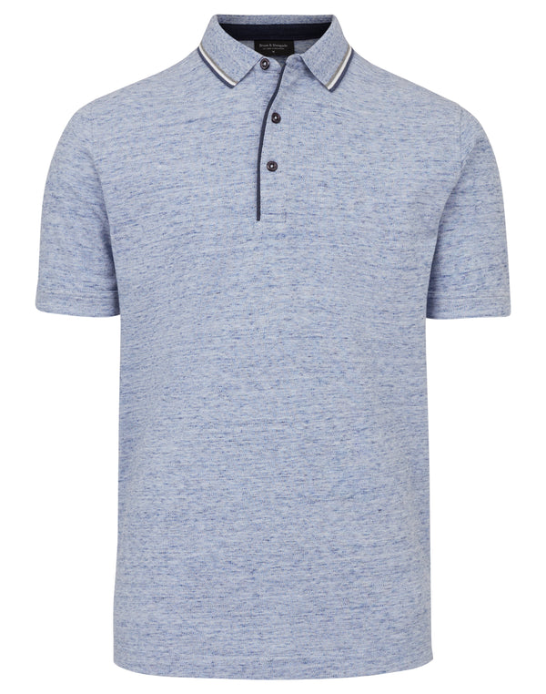 BS Liam Regular Fit Polo - Blue
