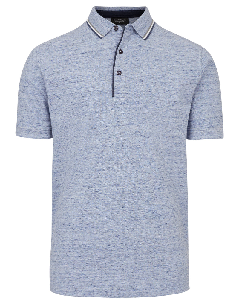 BS Liam Regular Fit Polo - Blue