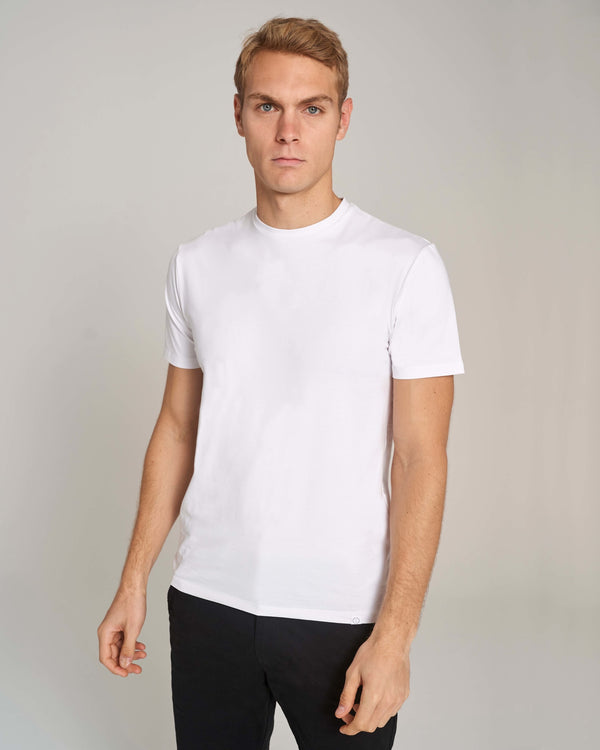 BS Antiqua Regular Fit T-Shirt - 2 pak - White