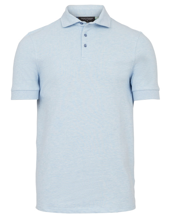 BS Prince Regular Fit Polo - Light Blue