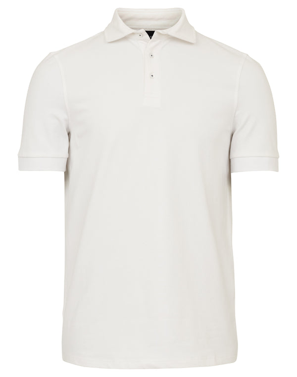 BS Prince Regular Fit Polo - White