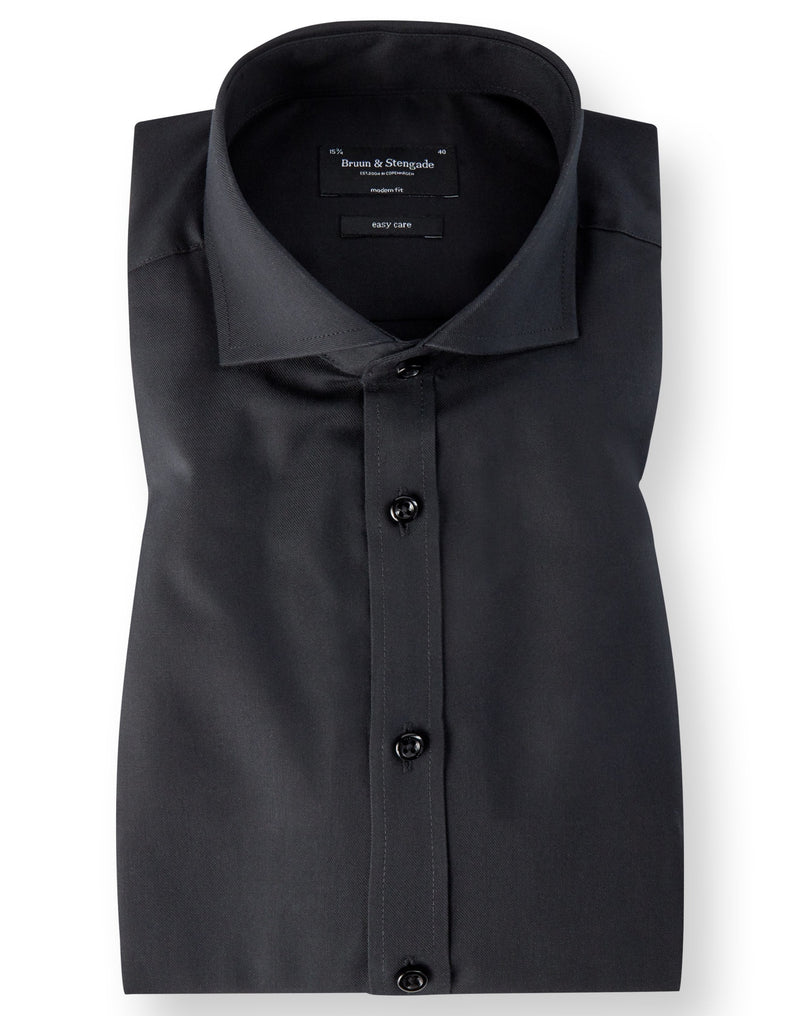 BS Raphael Modern Fit Skjorte - Black