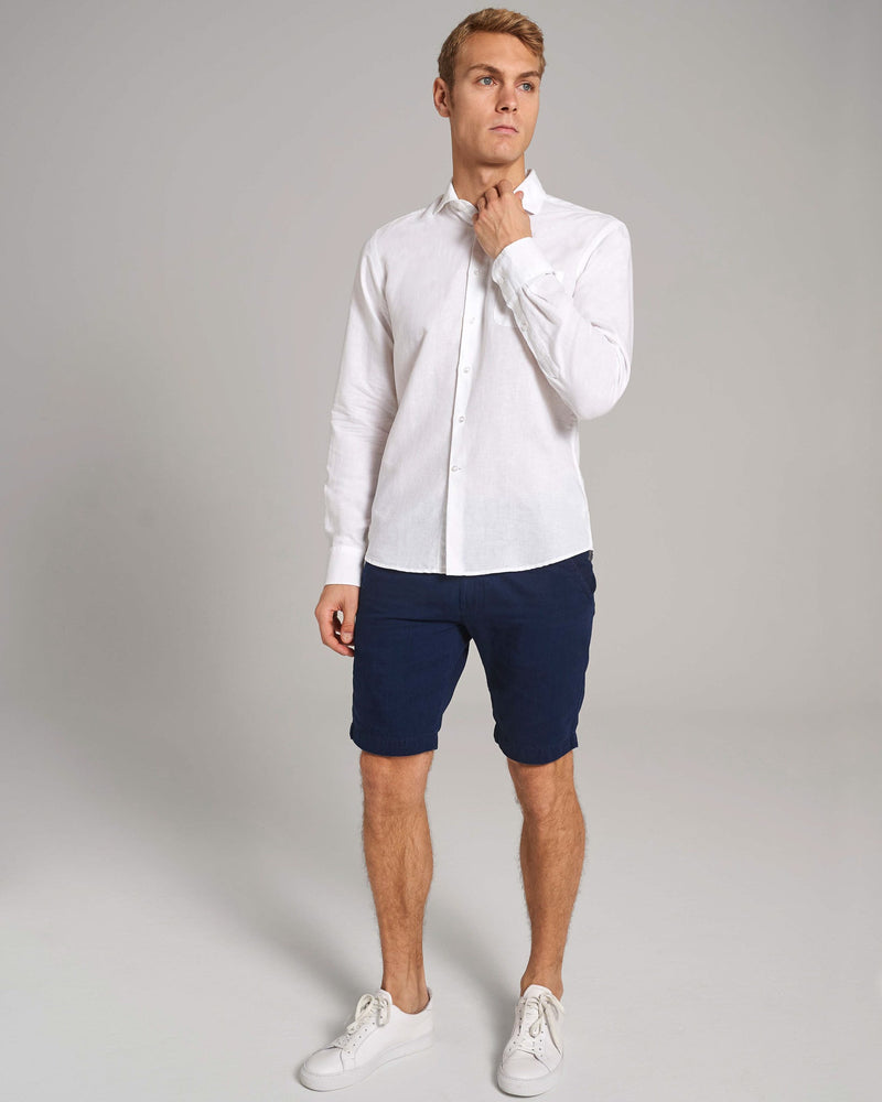 BS Daniel Casual Modern Fit Skjorte - White