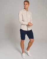BS Daniel Casual Modern Fit Skjorte - Sand