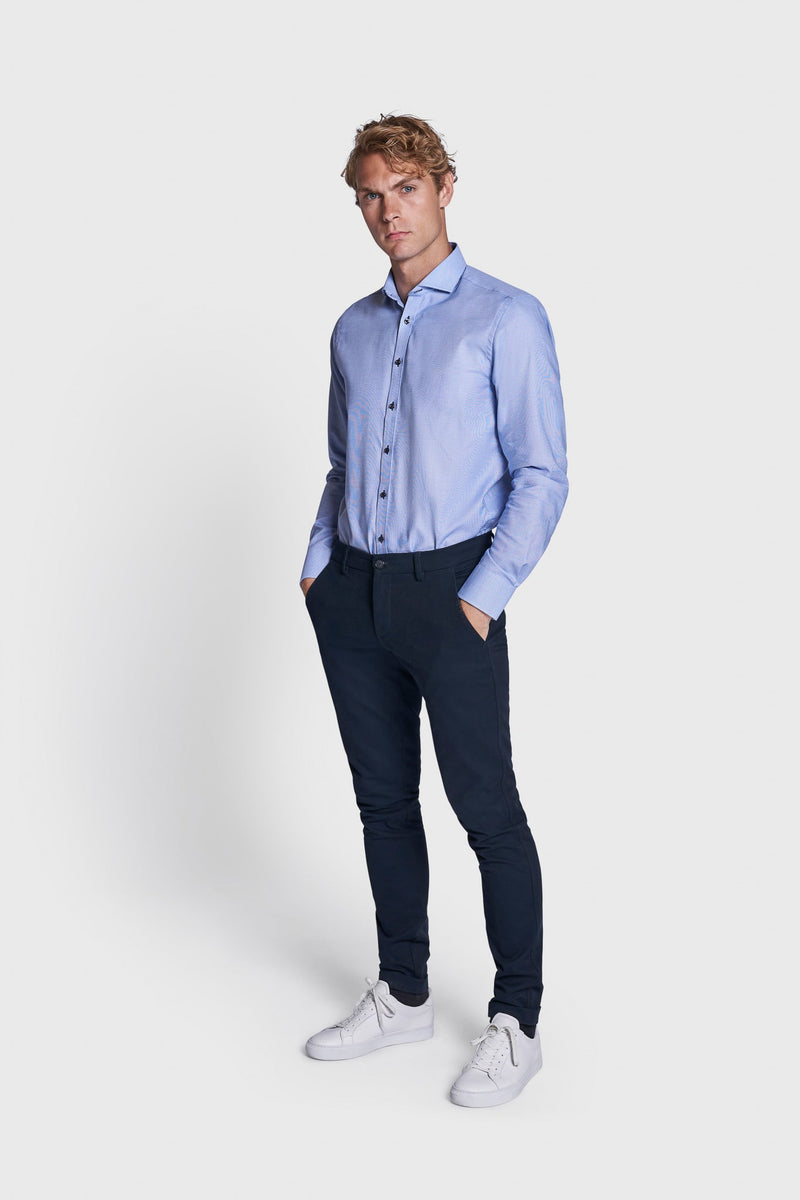 BS Robertsen Modern Fit Skjorte - Blue