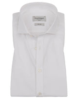 BS White Slim Fit Skjorte - White