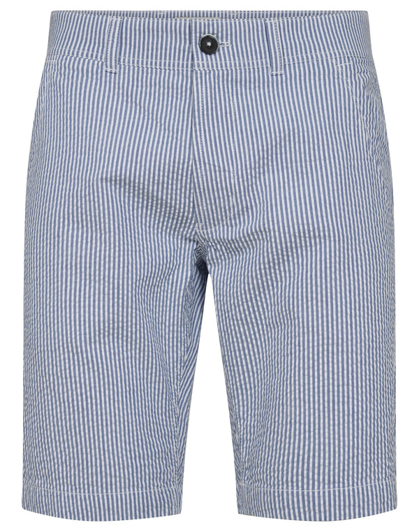 BS Bertil Regular Fit Shorts - Blue/White